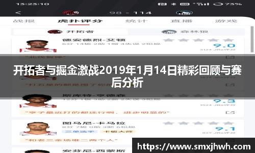 开拓者与掘金激战2019年1月14日精彩回顾与赛后分析